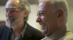 Chander Khanna and David Cherniack laughing together